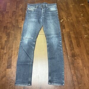 DEISEL TEPPHAR Men's Distressed Denim Jeans Pants‎ Size W32 L31